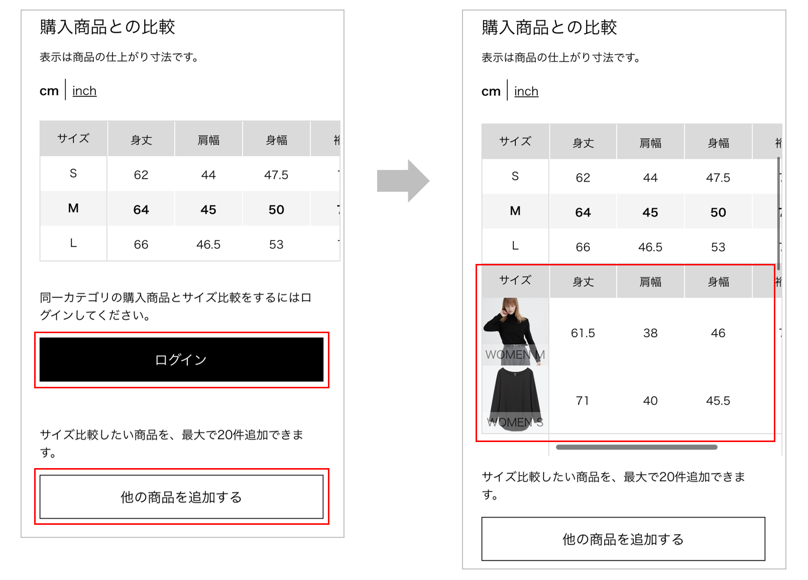 サイズの選び方について | ユニクロ | ユニクロお客様窓口